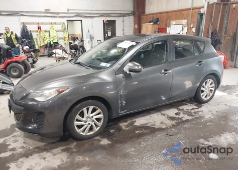 2012 Mazda Mazda3 I Grand Touring from USA, damaged, VIN JM1BL1M89C1660073